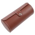 thumbnail image 1 of Miangastore Watch Display Case For Men Cylindrical 3 Slot 1Pcs 7.7x3.7in, 1 of 8