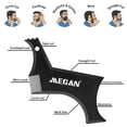 thumbnail image 3 of Kit de Herramientas para Barba Megan Negro con Peine Moldeador para Hombre, 3 of 6