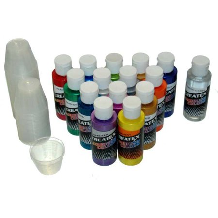 airbrush paint kit createx pearl pearlized 2oz