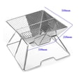 thumbnail image 2 of Bangcool BBQ Grill Stainless Steel Foldable Charcoal Grill Barbecue Grill Camping Grill, 2 of 10