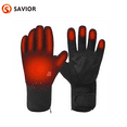thumbnail image 3 of Savior Heat Full Finnger Winter Skiing Gloves Electric Heated Glove for Men Women Rechargeable Battery Waterproof Hand Warmer Winter Cycling Riding, 3 of 10