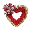 thumbnail image 4 of HOMYL Heart Shaped Wreath for Front Door Sign Romantic Party Valentines Day Wreath Type B, 4 of 8