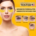 thumbnail image 2 of Parches para el contorno de ojos Souwixlum de oro 24K, 70 unidades, antiedad, 2 of 6