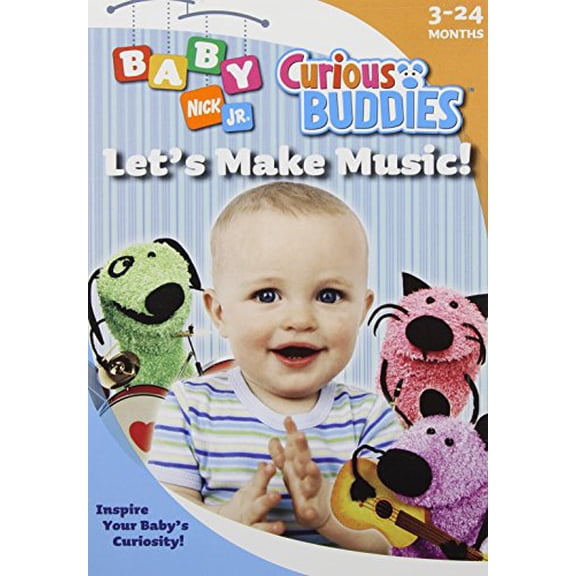 BABY NICK Jr. - Curious Buddies - Let's Make Music! (DVD)