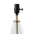 thumbnail image 2 of Better Homes & Gardens Glass with Brass Base Table Lamp, 18" H, 2 of 5