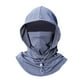 thumbnail image 1 of Pasamontañas de verano, sombrero para el , ligero y cómodo, con malla nasal, máscara de cabeza completa para jardinería, motocicleta, camping, senderismo en verano. Gris oscuro, 1 of 8