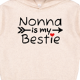 thumbnail image 3 of Inktastic Nonna is My Bestie Toddler Hoodie, 3 of 4
