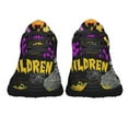 thumbnail image 5 of Three Witches Halloween I Smell Children Shoes Sneakers Black Size 8.5, 5 of 7