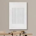 thumbnail image 3 of wall26 Canvas Print Wall Art Black White Duotone Geometric Lines Abstract Shapes Illustrations Modern Art Decorative Minimal Multicolor Relax/Calm Zen for Living Room, Bedroom, Office - 24x36 inches, 3 of 5