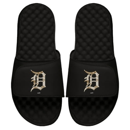 

Men s ISlide Black Detroit Tigers Camo Logo Slide Sandals