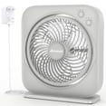 thumbnail image 1 of Ventilador de Mesa AMACOOL 12" Silencioso 3 Velocidades Temporizador 8H Gris, 1 of 7