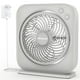 thumbnail image 1 of Ventilador de Mesa AMACOOL 12" Silencioso 3 Velocidades Temporizador 8H Gris, 1 of 7