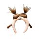 thumbnail image 1 of wonima11 Cute Headbands for Women Sponge Puffy Skincare Makeup Headband Beauty Spa Headband for Washing Face DIY Novelty Funny Gifts (Beige-Brown hair), 1 of 1
