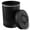 Matte Black, variant on Amici Pet Retro Treats Storage 72 oz Canister With Lid for Pet Food Galvanized Metal
