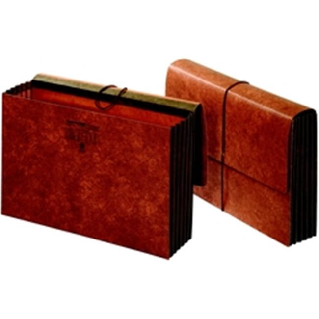 MyOfficeInnovations Legal-Size Expanding File Pockets - 5-1/4" Expansion, 10 Per Pack (Brown) 3 thumbnail image