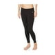 thumbnail image 1 of Aeropostale Womens Logo Yoga Compression Athletic Pantalones, Negro, X-Small, 1 of 3