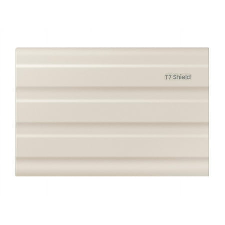 Samsung - T7 Shield 2TB External USB 3.2 Gen 2 Rugged SSD IP65 Water Resistant - Beige