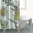 thumbnail image 4 of Waterproof Vintage Flowers Rustic Shower Curtain 72x72 Inch Boho Style Polyester Unique Shower Curtain for Bathroom Hotel Home Decor with 12 Plastic Hooks, 4 of 5