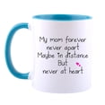 thumbnail image 2 of KAAYEE Mum Distance Relationship Mug Gift,11oz Coffee Mug for Mother's Day,Birthday Christmas,Blue, 2 of 4