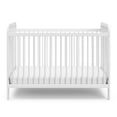 Storkcraft Pasadena 3in1 Convertible Baby Crib, White