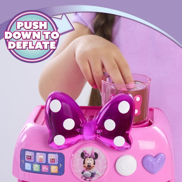 Disney Jr. Minnie Mouse Rise & Shine Bowrista Set, 25 cm Play