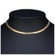 thumbnail image 3 of Collar para mujer con delicada cadena de serpiente, 3 of 5