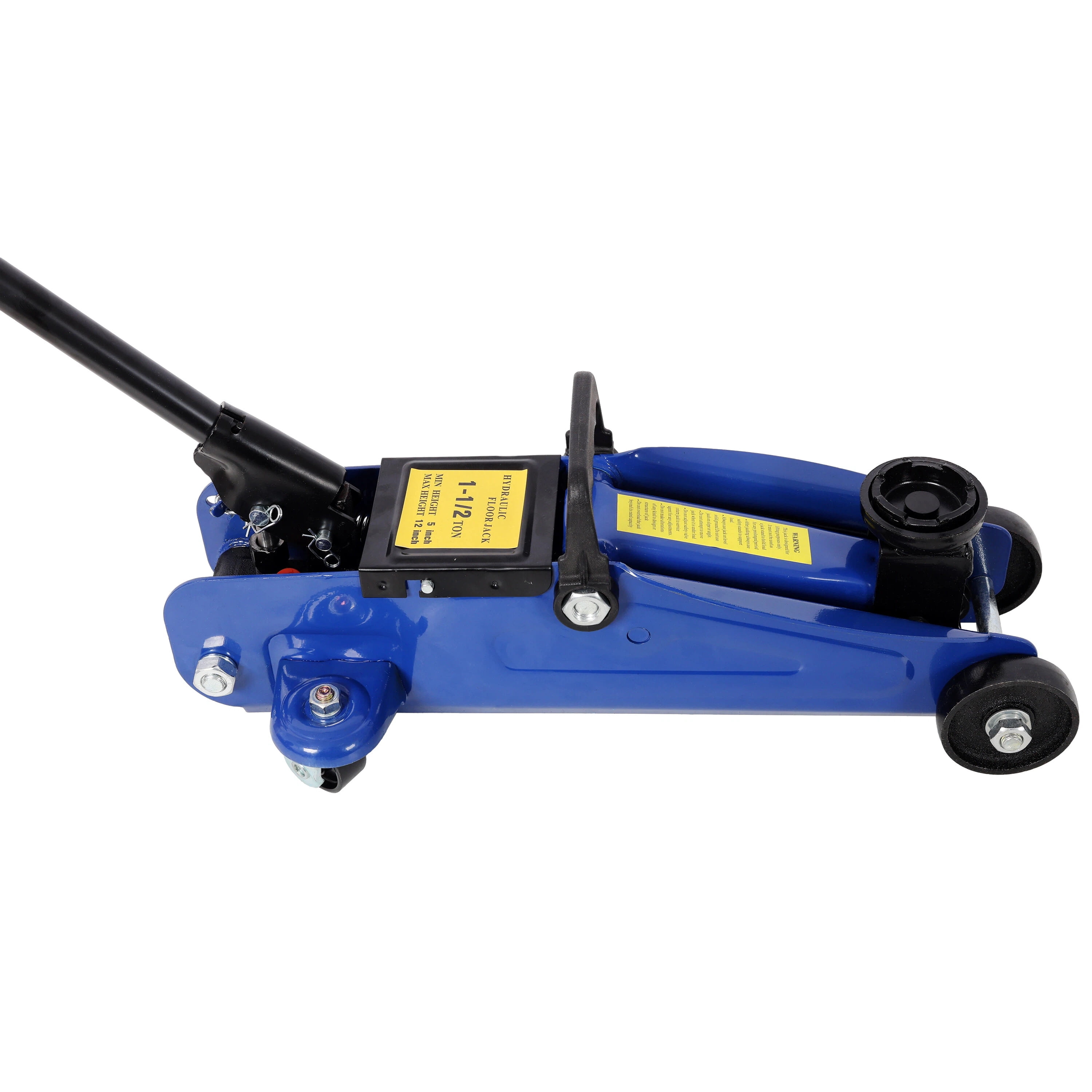 LuckyNote 1.5 Ton Low Profile Floor Jack, Steel Hydraulic Racing Jack for Cars and SUVs, 5“-11.8” Lifting Range, 3300 lbs Capacity, Blue