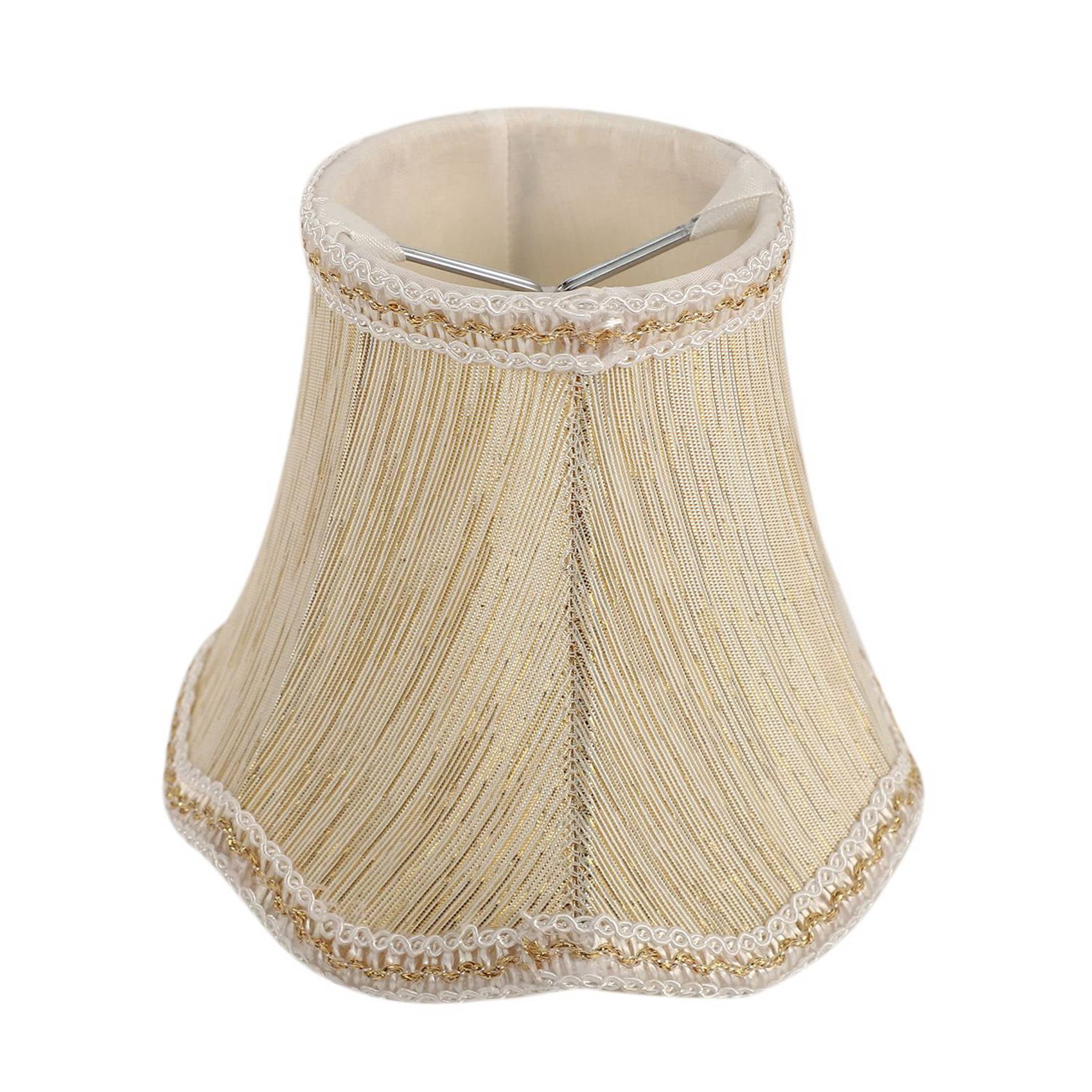 Set of 12 Chandelier Shades,ONLY for Candle Bulbs,Clip-on Lamp Shades