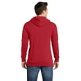 thumbnail image 2 of District Young Mens Core Fleece Full Zip Hoodie DT190-4XL (New Red), 2 of 5