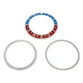 thumbnail image 2 of ROTATING + BEZEL + INSERT FOR ROLEX OLD GMT BLUE/RED 1670 1675 16750 16753 16758, 2 of 2