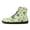 Four Leaf Clover Green Hats, variant on Psesaysky Cartoon Cat Sneakers Women School Girls High-top Barefoot Shoes Wide Width Leather Barefoot Shoes Water-Resistant Durable Sneakers