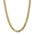thumbnail image 6 of 14K Yellow Gold 9.5mm Beveled Curb Chain, 6 of 6