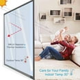 thumbnail image 4 of Decorative lass Sticker Privacy Window Films Beautiful Woman with Flowers 35.4" x 78.7" Stain lass Window Film Privacy, 4 of 6