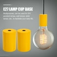 thumbnail image 2 of 4 Pcs Bases de Lampe DIY Support de Lampe Tasse Support de Lampe de Table Remplacement (E27), 2 of 8
