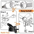 thumbnail image 4 of Adaptador de cableado para remolque MECMO MultiTow, hoja de 7 vias/plano de 4 vías, 4 of 9