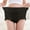 Black, variant on High Waist Seamless Panties for Women Ice Silk Microfiber Briefs Breathable Wicking Underwear No Show Tummy Control Cooling Full Coverage Multipack S-XXL, White,XXXL