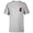 Athletic Heather, variant on Marvel Avengers Black Widow Hourglass Hero Circle - Short Sleeve T-Shirt for Kids - Customized-White