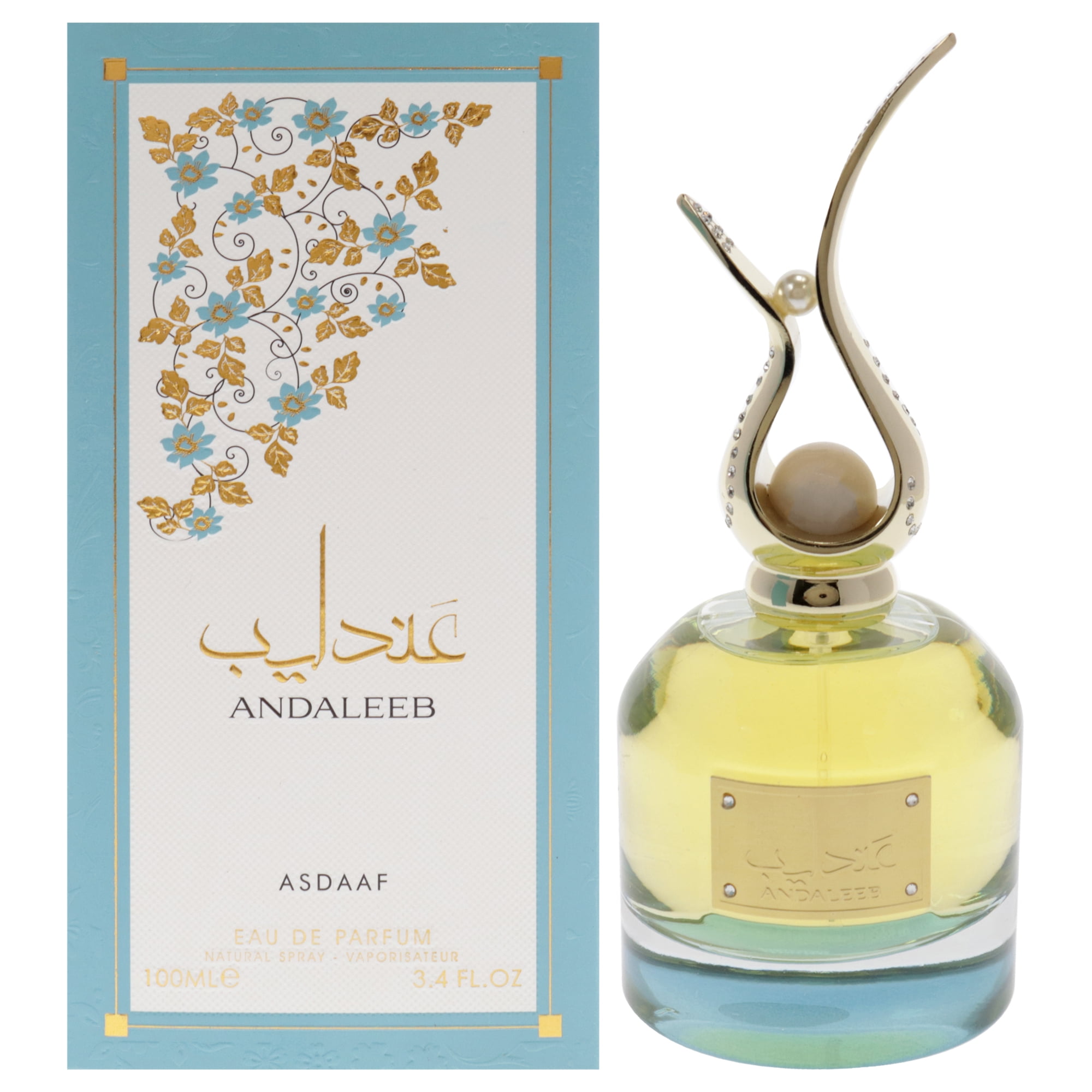 LATTAFA Asdaaf Andaleeb Flora, Oriental Floral Perfume, Jasmine