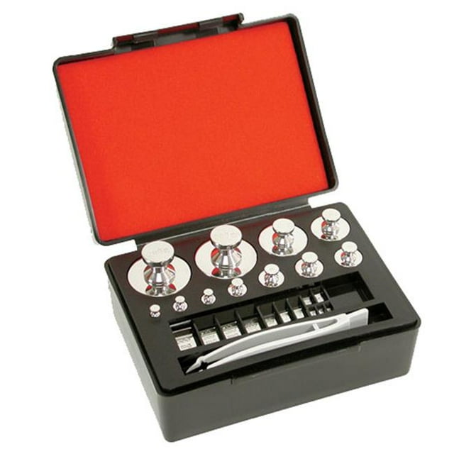 Ohaus 80781030 Calibration Mass Set- Astm Class 1 With Cert- 100 G - 1 G