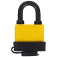 thumbnail image 1 of KAKOWELY 1 Set Outdoor Splashproof Padlock With Key Heavy Duty Padlock For Storage Units Gym Lockers Garage Fence And Shed Weatherproof Security Locks,3.35X"X2.05"X1.18", 1 of 5