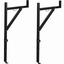 Towallmark 19-34 Inch Extendable Truck Rack, 250 Lbs Capacity Adjustable Height Ladder Rack, Heavy Duty Steel Truck Bed Rack For Kayak Surfboard Lumber