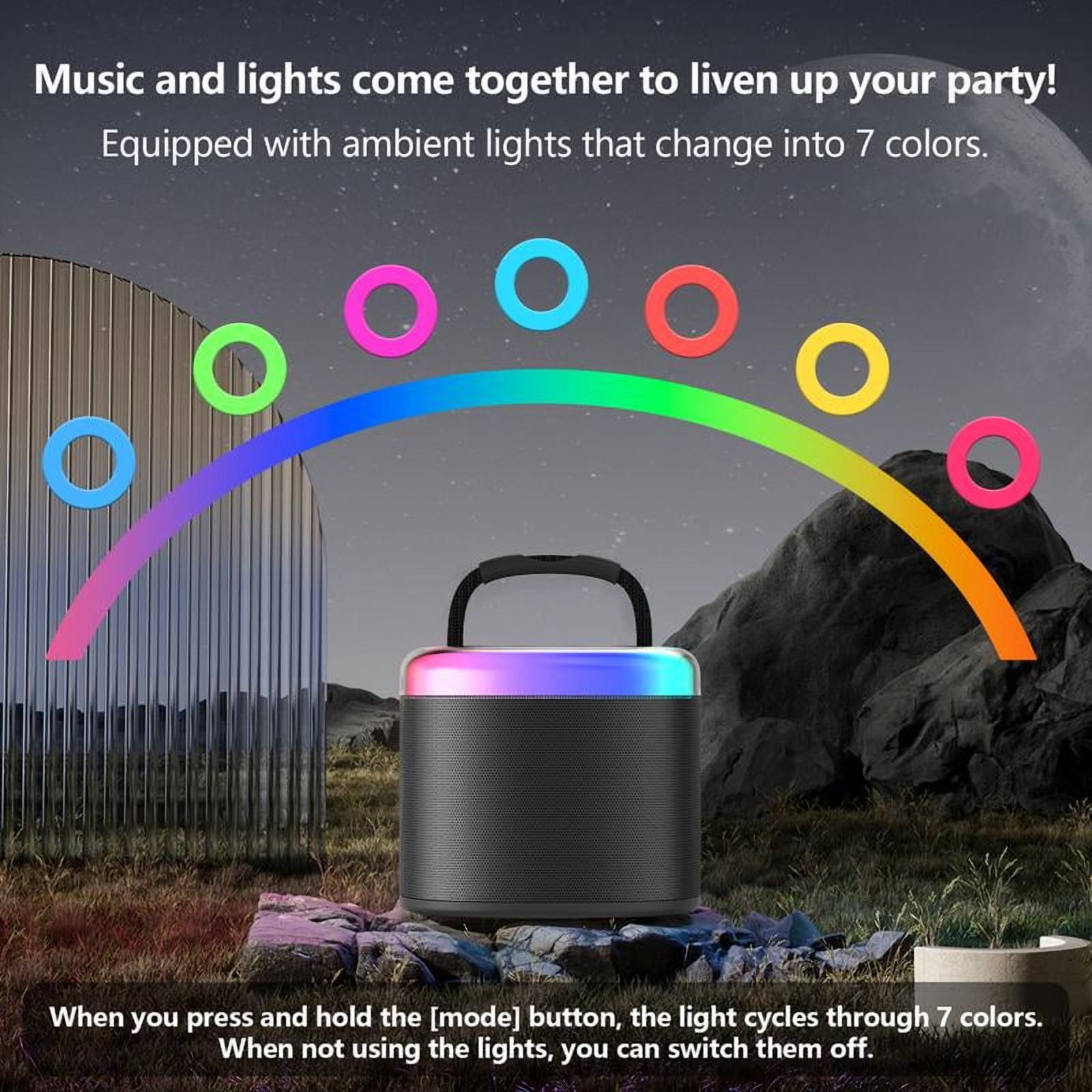 【100% Original】JYX D17&D25&D32&TX05&D31 Mini Karaoke Bluetooth Speaker｜Powerful Bass｜Premium Microphone Set｜Portable KTV System