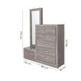 thumbnail image 5 of Tocador Wenella Gris Kessa Muebles, 5 of 5