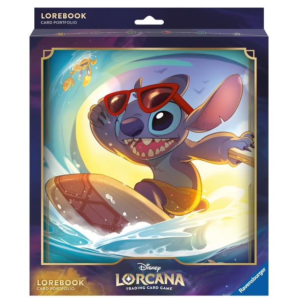 TCG Portfolio Ravensburger Disney Lorcana Stitch Carefree Surfer