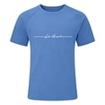 thumbnail image 5 of Black T Shirts Men Slim Fit Short/long Sleeve Big and Tall Athletic T-Shirts Regular Fit Printing Crew Neck Summer Casual Outdoor Basic Muscle Tee, 5 of 5
