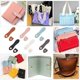 thumbnail image 5 of Bolso de de PU de 6 Colores con Hebilla una PresióN para Coser, 12 Juegos de Hebillas con de LengüEta de PU para Coser Bolsa con una PresióN para Coser, 5 of 7