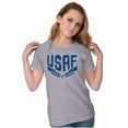 thumbnail image 4 of US Air Force USAF Logo Courage Honor Women's Plus Size Shirt Brisco Brands 3X, 4 of 5