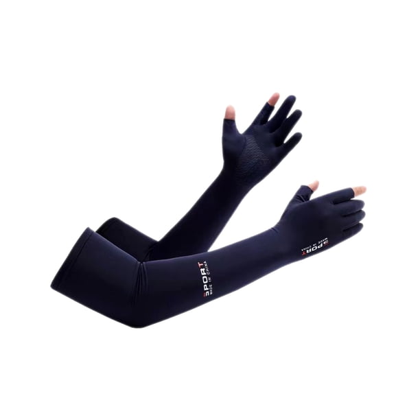 Cubierta De Brazo Deportivo 2pcs/Set Mountaineering Cuff Silicona antideslizante Unisex Ice Cool para exteriores (E) Ehuebsd Para Estrenar