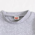 thumbnail image 5 of Toddler Boy Summer Easter Outfit Letter Print T-Shirt and Elastic Waist Shorts Baby Boy Loose Clothing Sets, 5 of 6