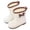 Brown, variant on Krdevn Girls Boots Rubber Rain Shoes for Kids Design for Girls Comfortable and Durable Footwear for Outdoor,12